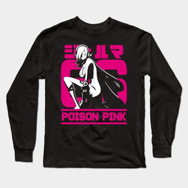 Germa 66, Poison Pink S Long Sleeve T-Shirt by Xieghu